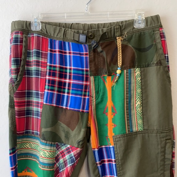 Polo Ralph Lauren Country Patchwork Jogger Pants - Picture 2 of 14